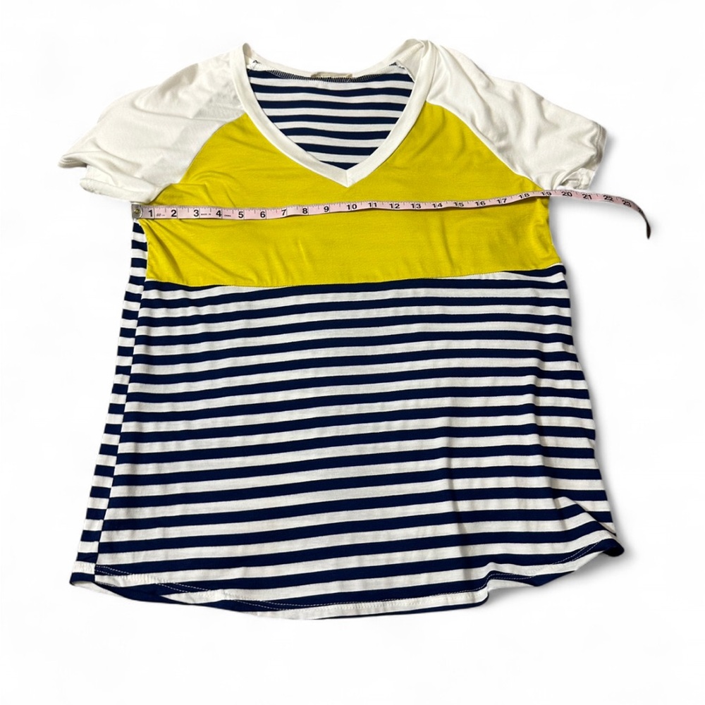 Colorblock Striped  Tee‎ - Picture 11 of 12